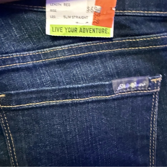 Slim Straight Jeans - Picture 2 of 2